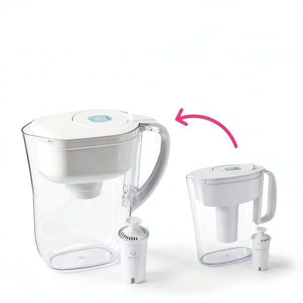 Brita Water Filter Pitcher White Elite 6Cup Design-1