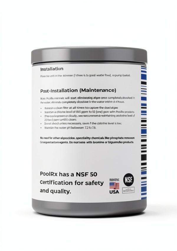 PoolRx Algaecide Tablet Controls Algae for Pools-13