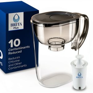 Brita Water Filter Pitcher Smart Light Indicator Black-0