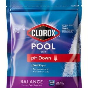 Clorox Pool pH Down Granular Prevents Scale Protects-0
