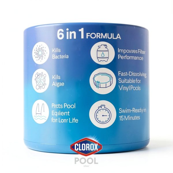 Clorox Pool Spa Shock Kills Bacteria Algae Tablet-1