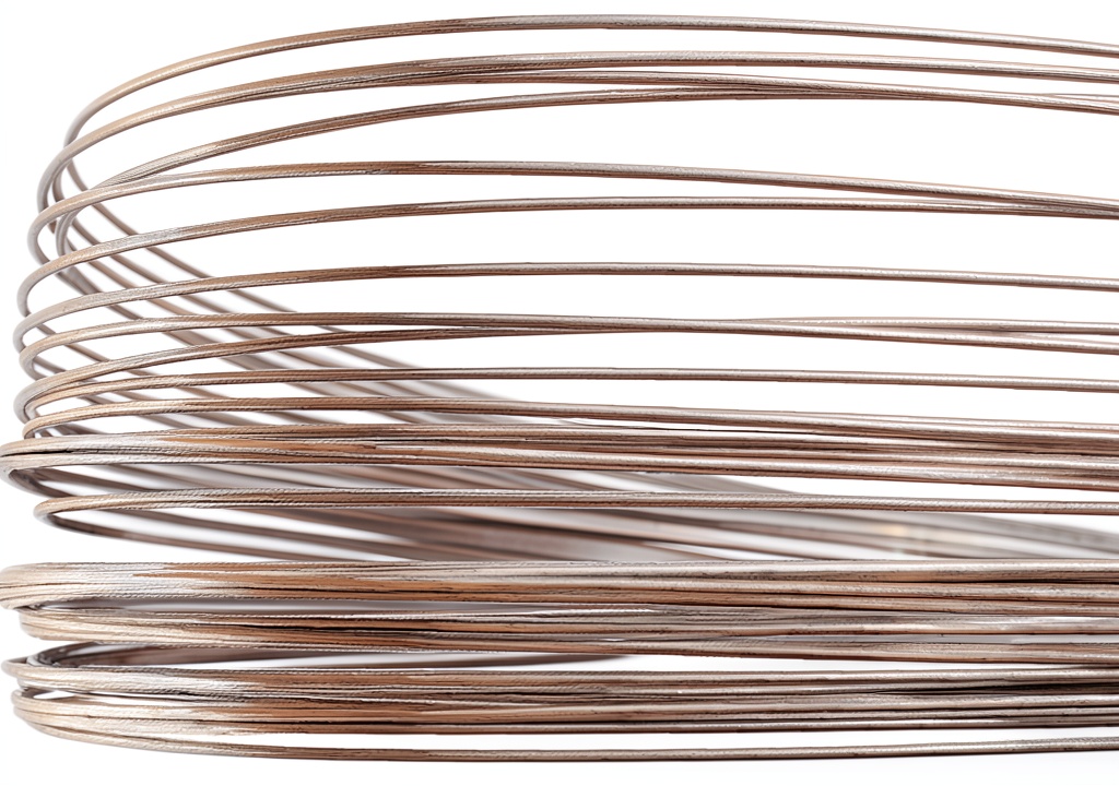 Installing Nitinol Wire DryiC Silver Unfinished on a workbench