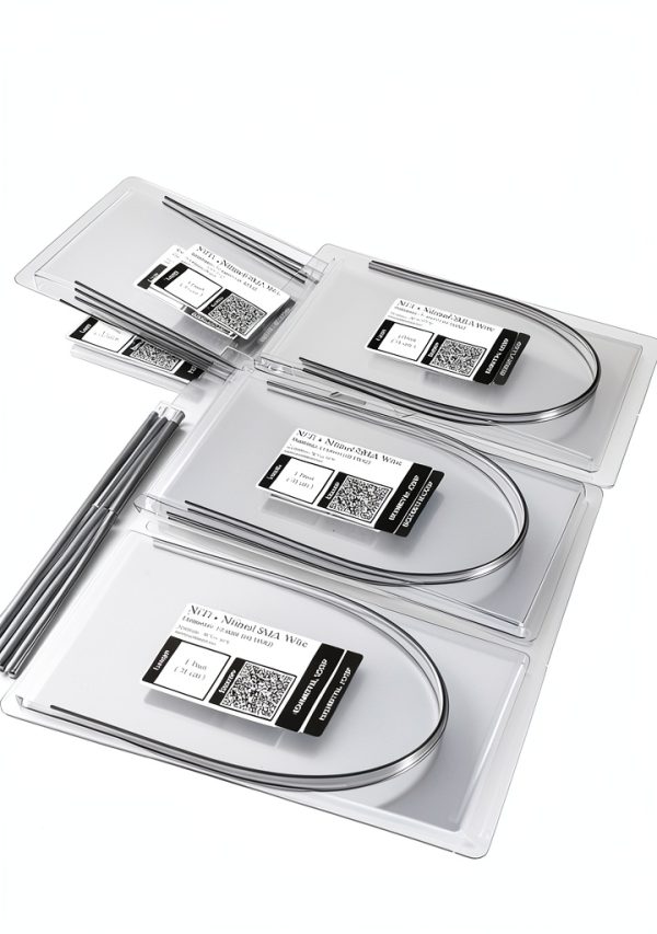 Nitinol Wire 7-Pack 1mm 1ft Black Oxide by Nexmetal Corp-1