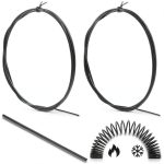 Nitinol Shape Memory Wire Shimeyao 1mm x 5ft Pair 40C 2 Piece Set-0