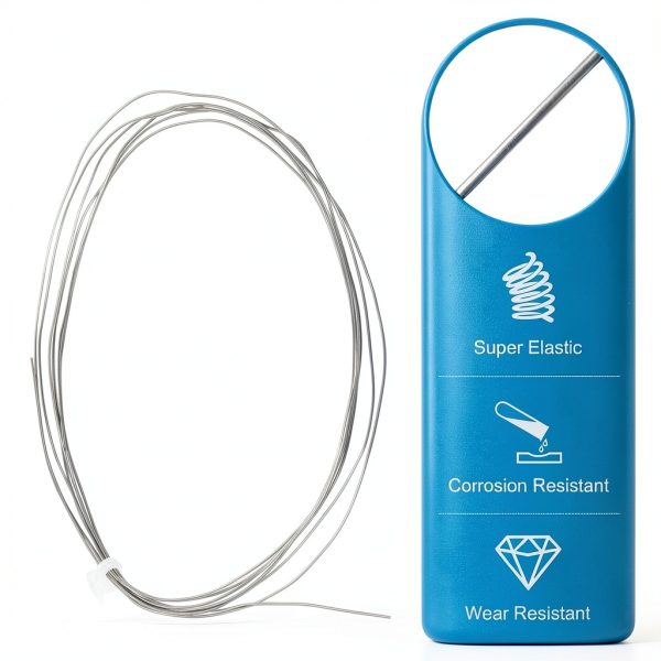 uxcell Spring Steel Wire 0.5mm 5ft Nitinol Memory Alloy Elasticity-2
