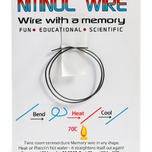 Nitinol Memory Wire 12" by Images SI Inc. 0.75mm Shape Memory Wire-0
