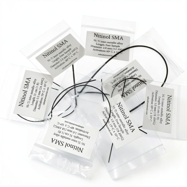 NitiX Nitinol Wire 0.5mm 1mm 2mm Low‑Temp to High‑Temp Activation-3