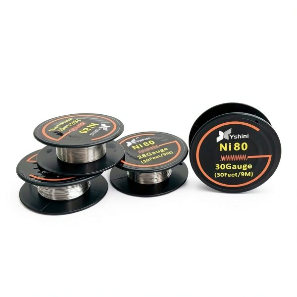 Ni80 Nitinol Wire 24-30 Gauge 4 Spools 120ft Total YSNTECH-2