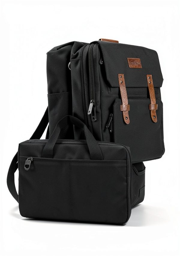 samdew Large Chef Backpack & Knife Bag, Knife Backpack and Chef Bag with Lock Hole, Knife Carrier Chef Utensil Case with Multiple Pockets & Slots for Kitchenware, Patent Design (Knife Not Included)-6