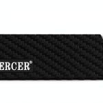 Mercer Culinary Felt Lined Knife Guard 8x2 Black ABS Protector-0