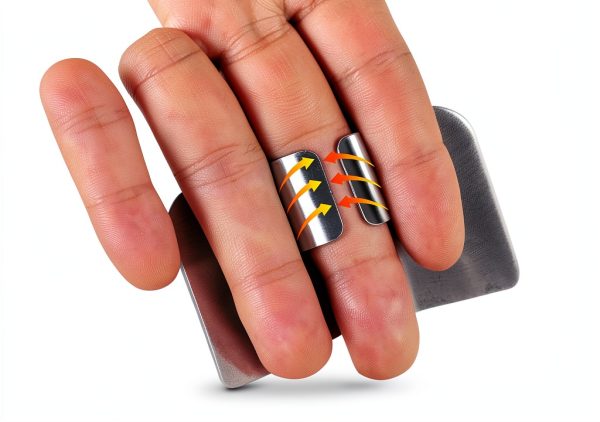 Finger Guards for Cutting Promifun Stainless Steel 4-Piece Knife Guard-3