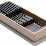 OXO Good Grips Compact Knife Drawer Organizer White Expandable-0