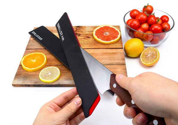 Knife Edge Guard WELLSTAR 2‑Piece Universal Blade Covers BPA‑Free ABS-3