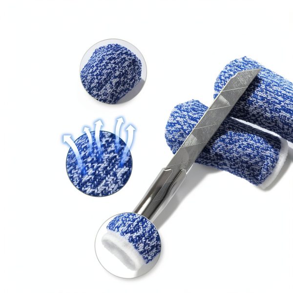 Finger Guard Chengu 9-Piece Stainless Steel Knife Protector Set-3