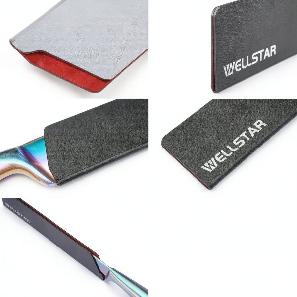 Knife Edge Guard WELLSTAR 2‑Piece Universal Blade Covers BPA‑Free ABS-4