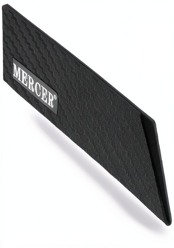 Mercer Culinary Felt Lined Knife Guard 8x2 Black ABS Protector-1