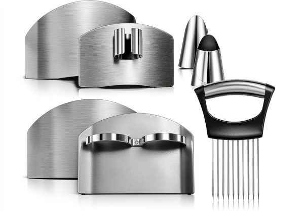 Finger Guard Chengu 9-Piece Stainless Steel Knife Protector Set-0