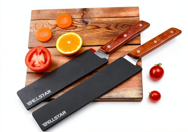 Knife Edge Guard WELLSTAR 2‑Piece Universal Blade Covers BPA‑Free ABS-5